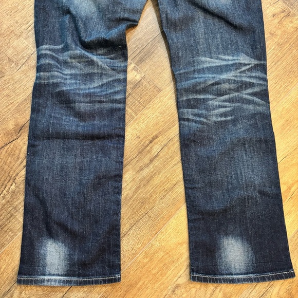 Rock Revival Women's Size‎ 30 Heather Capri Blue Cropped Jeans - Picture 7 of 15